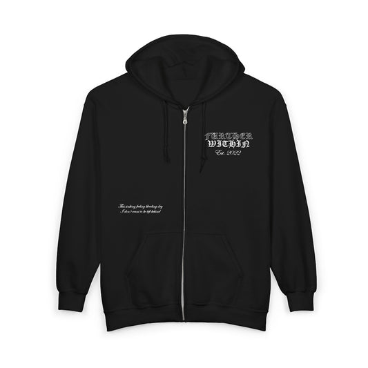"Left Behind" Zip up Hoodie