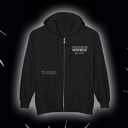 "Left Behind" Zip up Hoodie